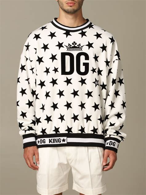 dolce gabbana sweatshirt herren|dolce gabbana sweatshirts men's.